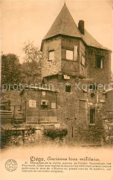 Liege Luettich Ancienne tour militaire