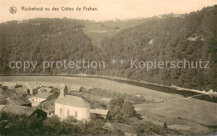 Rochehaut Belgie Vue des Cretes de Frahan