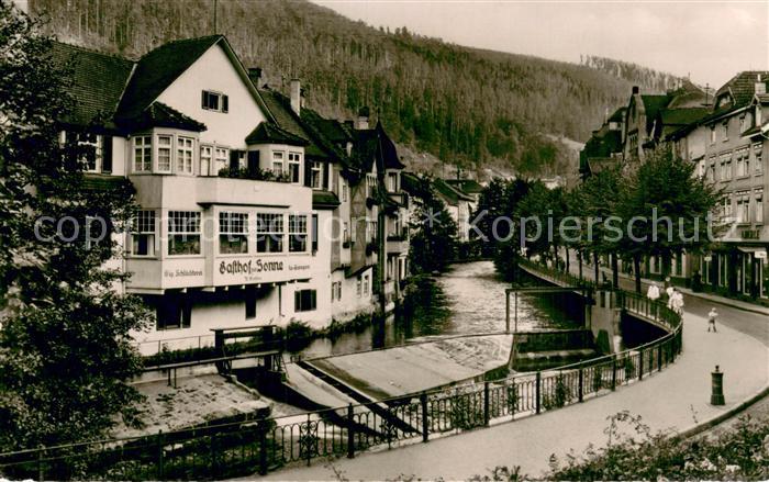 Wildbad Schwarzwald Partie an der Enz