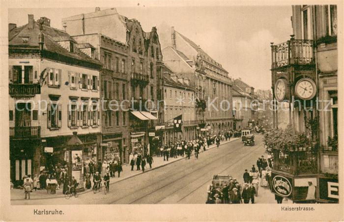 Karlsruhe Baden Kaiserstrasse