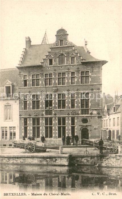 Bruxelles Bruessel Maison du Cheval-Marin