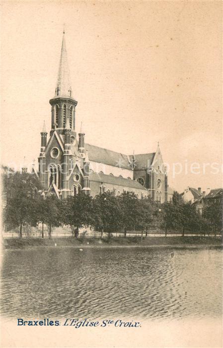 Bruxelles Bruessel L Eglise St. Croix