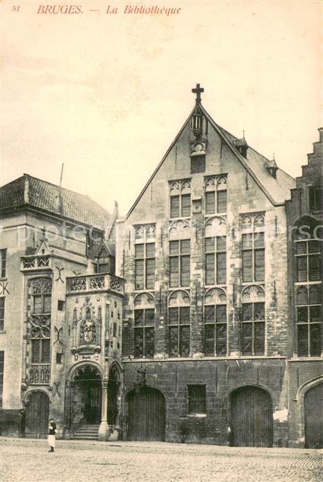 Bruges BRUGGE Belgie La Bibliotheque