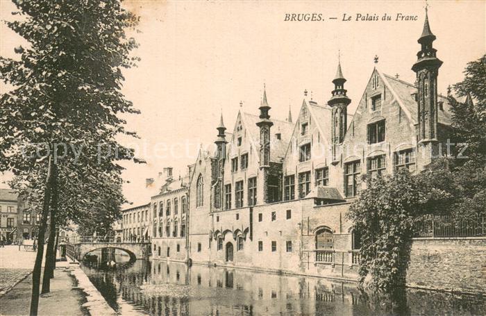 Bruges BRUGGE Belgie La Palais du Franc