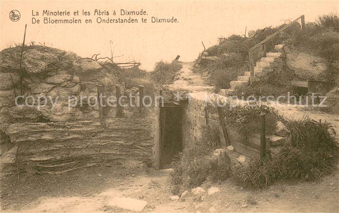 Dixmude Diksmuide Belgie La Minoterie et les Abris