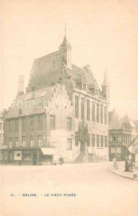 Maline Malines Mechelen Flandre Le vieux Musee