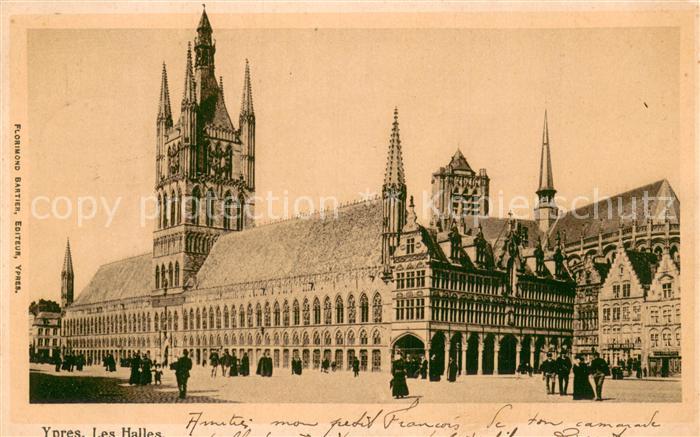 Ypres Ypern Ieper Les Halles