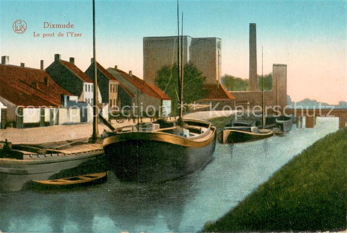 Dixmude Diksmuide Belgie Le Pont de l Yzer