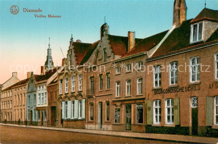 Dixmude Diksmuide Belgie Vieilles Maisons