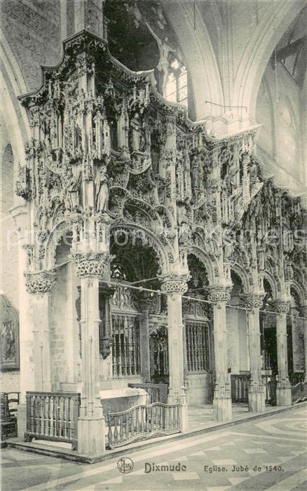 Dixmude Diksmuide Belgie Eglise Jube de 1540