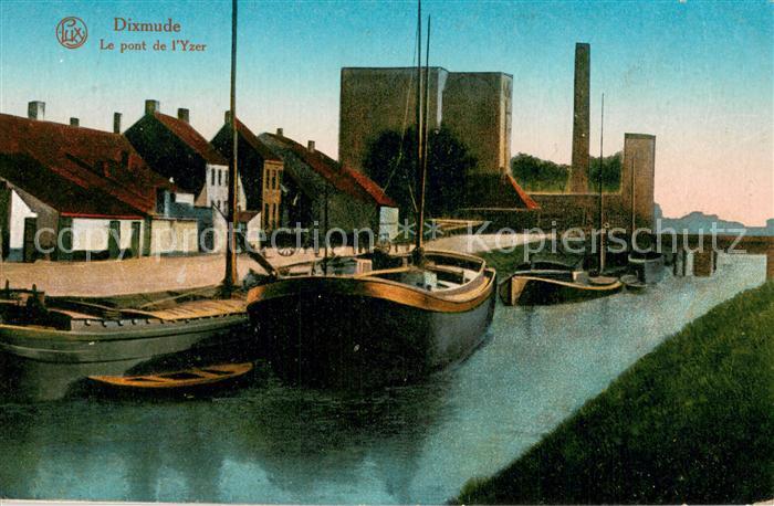 Dixmude Diksmuide Belgie Le Pont de l Yzer