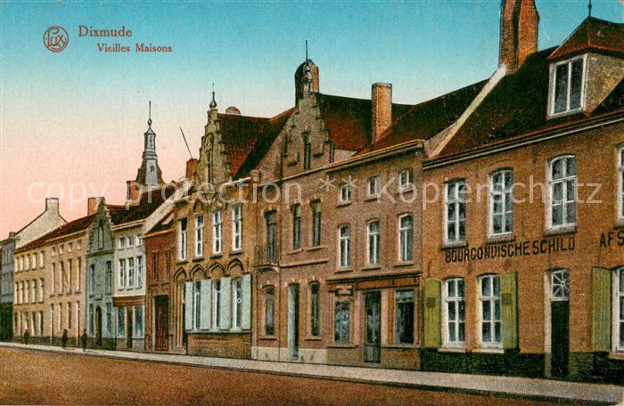 Dixmude Diksmuide Belgie Vieilles Maisons