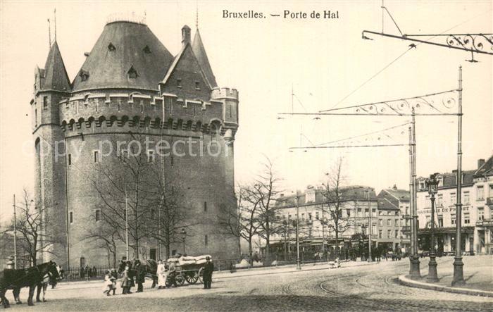 Bruxelles Bruessel Porte de Hal - Gespann