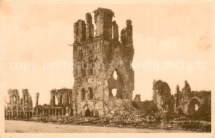 Ypres Ypern Ieper Ruinen