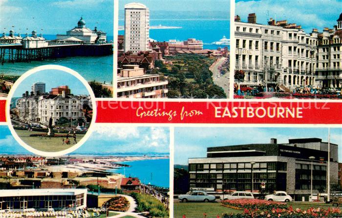 Eastbourne  Sussex UK Teilansichten