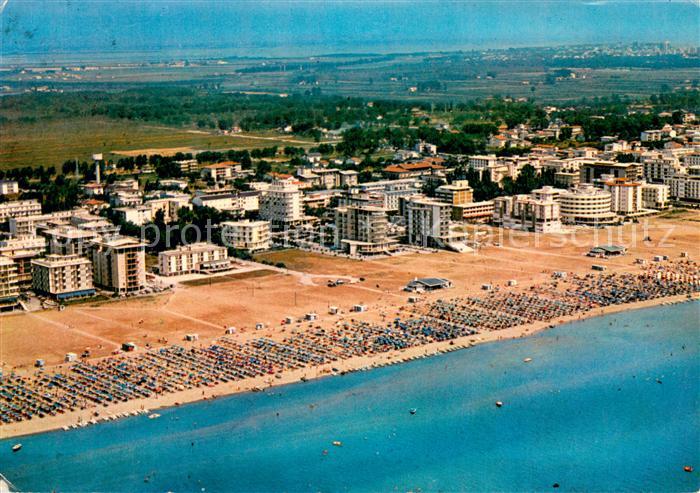 Bibione Fliegeraufnahme Strand