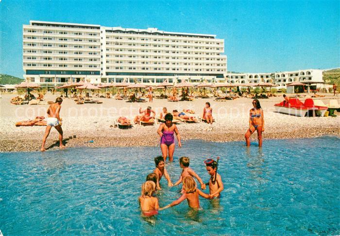 Faliraki Rhodos Colossos Club Hotel Strand