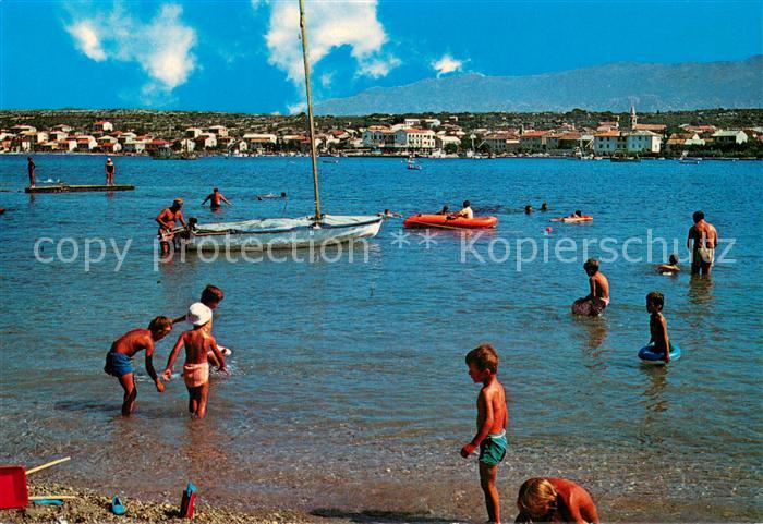 Novalja Croatia Partie im Meer Kinder