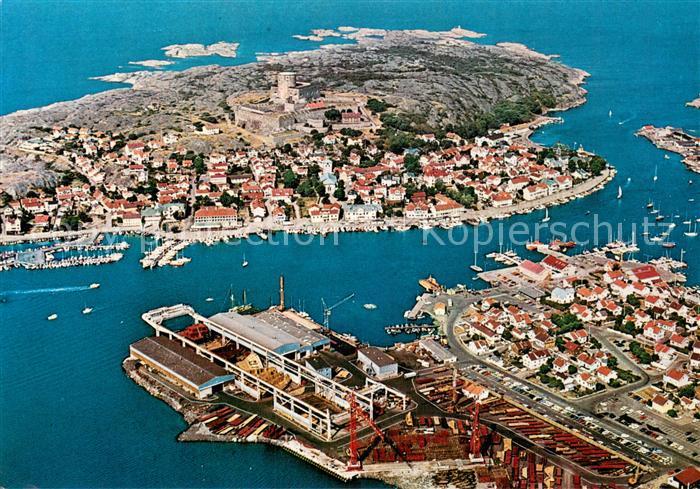 Marstrand Sweden Fliegeraufnahme