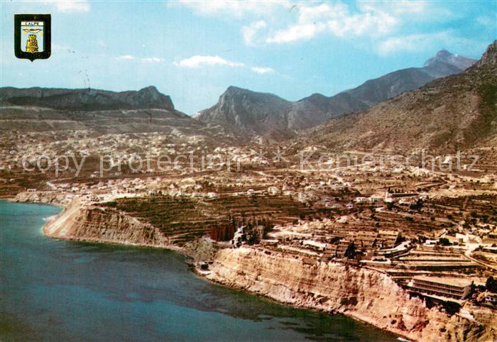 Calpe Alicante ES Fliegeraufnahme La Manzanera