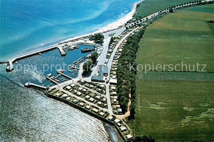 Mommark DK Fliegeraufnahme Camping Restaurant Lystbadehavn