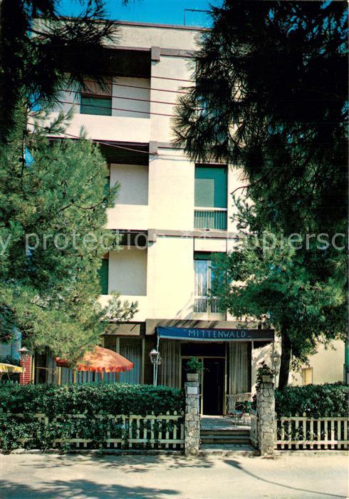 Cattolica  Provincia Rimini IT Hotel Mittelwald Aussenansicht