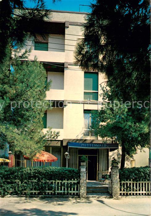 Cattolica  Provincia Rimini IT Hotel Mittelwald Aussenansicht