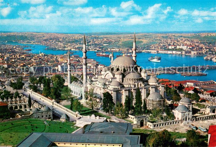 Istanbul Constantinopel TK Sueleymanive u. Goldenes Horn