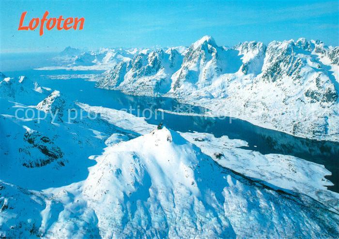 Raftsundet Fliegeraufnahme Rekoysundet ved Raftsundet i Lofoten