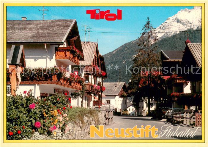 Neustift Stubaital Tirol Strassenpartie