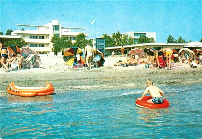 Mamaia Strand m. Touristen
