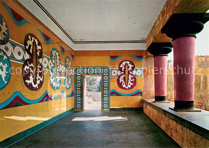 Knossos Cnosse Kreta Crete Greece Halle d. Schilder