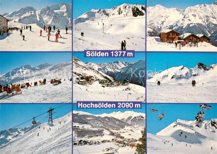 Soelden oetztal Rokogeljochhuette - Hainnachkarlift - Gampa Alm - Langegglift Sc