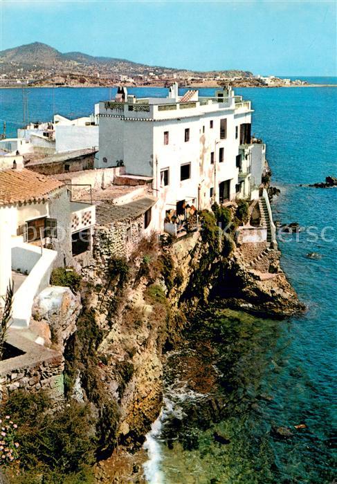 Ibiza Islas Baleares Teilansicht La Pena