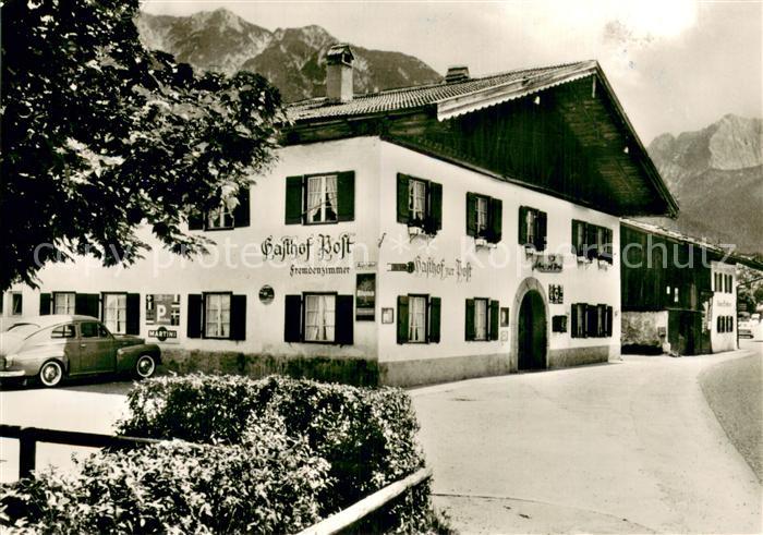 Kruen Alpengasthof Post Aussenansicht