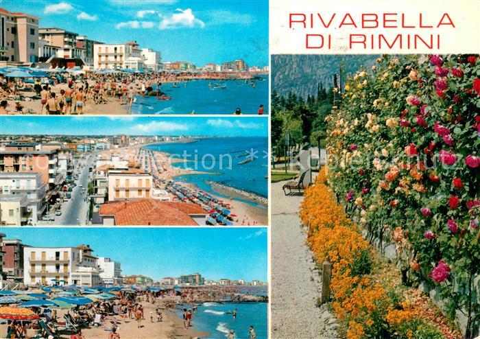 Rivabella Rimini IT Strand-Teilansichten