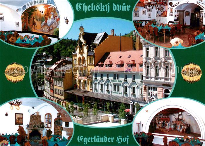 Karlovy Vary Karlsbad Egerlaender Hof Teilansichten