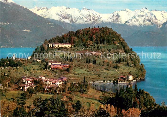 Bellagio Lago di Como IT Villa Serbelloni Berg-Panorama