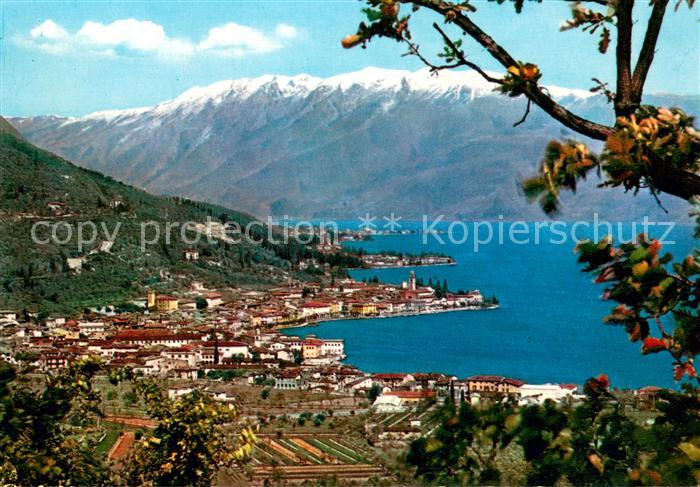 Salo Lago di Garda IT Salo e Monte Baldo M. Seeansicht