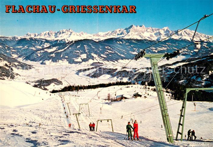 Flachau Wintersportgebiet Skilift Winter
