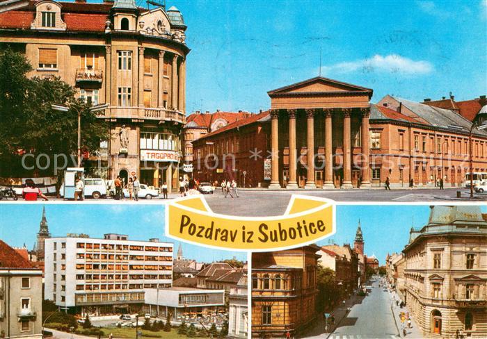 Subotica Serbia Teilansichten
