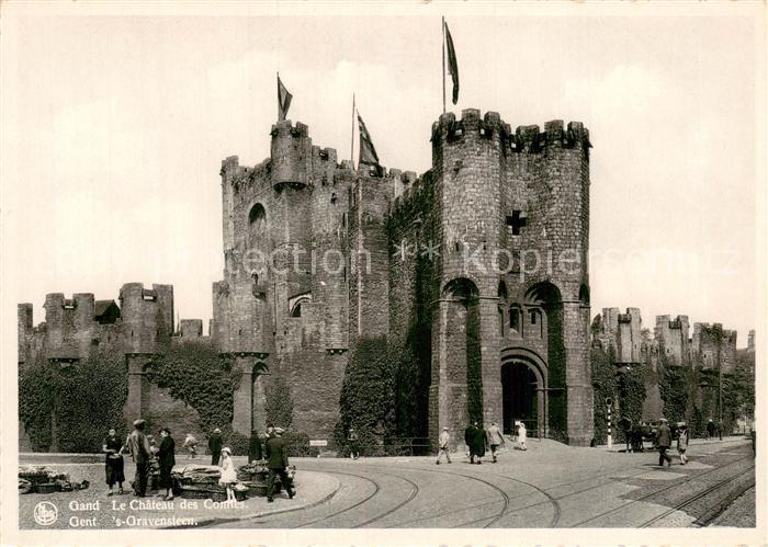 Gent Gand Flandre Le Chateau des Comtes