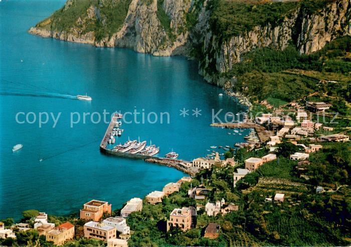 Capri Italia Panorama della Marina Grande
