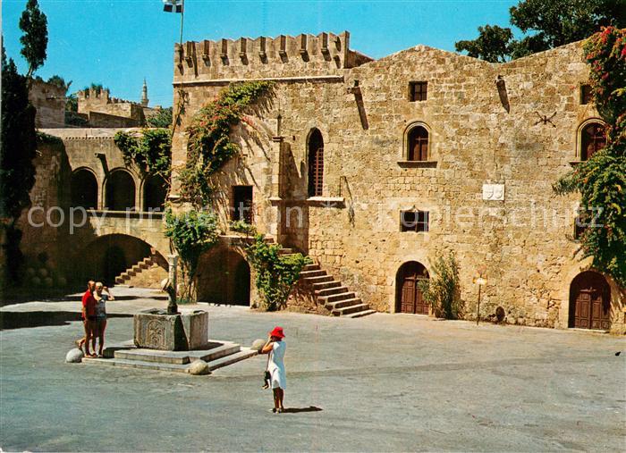 Rhodos Rhodes aegaeis Ritterbaptisterium