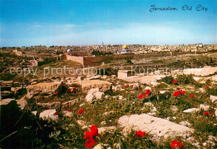 Jerusalem Yerushalayim Juedischer Friedhof a. d. oelberg