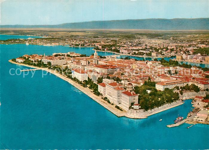 Zadar Zadra Zara Fliegeraufnahme Panorama