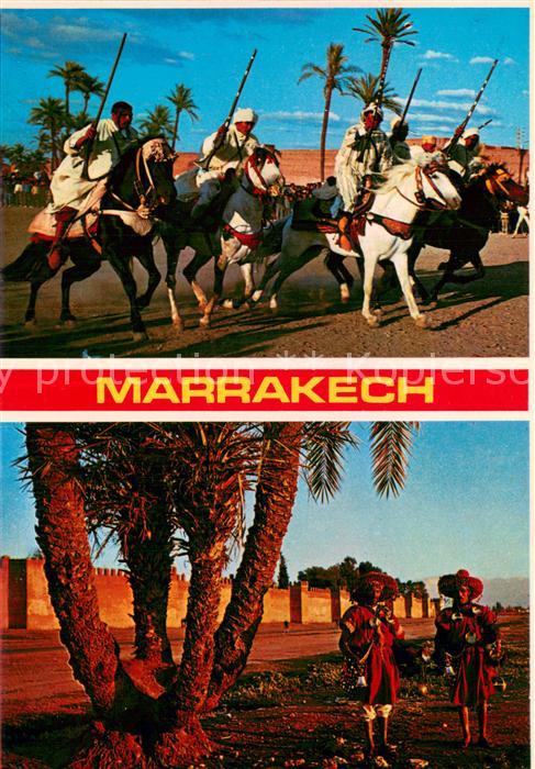 Marrakesch Marrakech Maroc La Fantasia - Les porteurs d eau