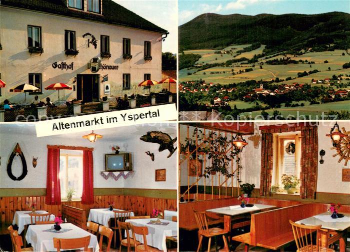 Altenmarkt Yspertal Gasthaus Zum gruenen Ast Teilansichten
