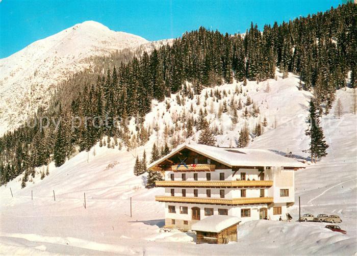Altenmarkt Pongau Zauchenseehof Aussenansicht Winter Schnee