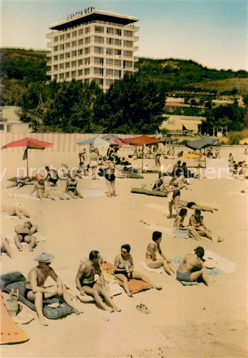 Varna Warna Bulgaria Strandpartie m. Hotel Morsko oko